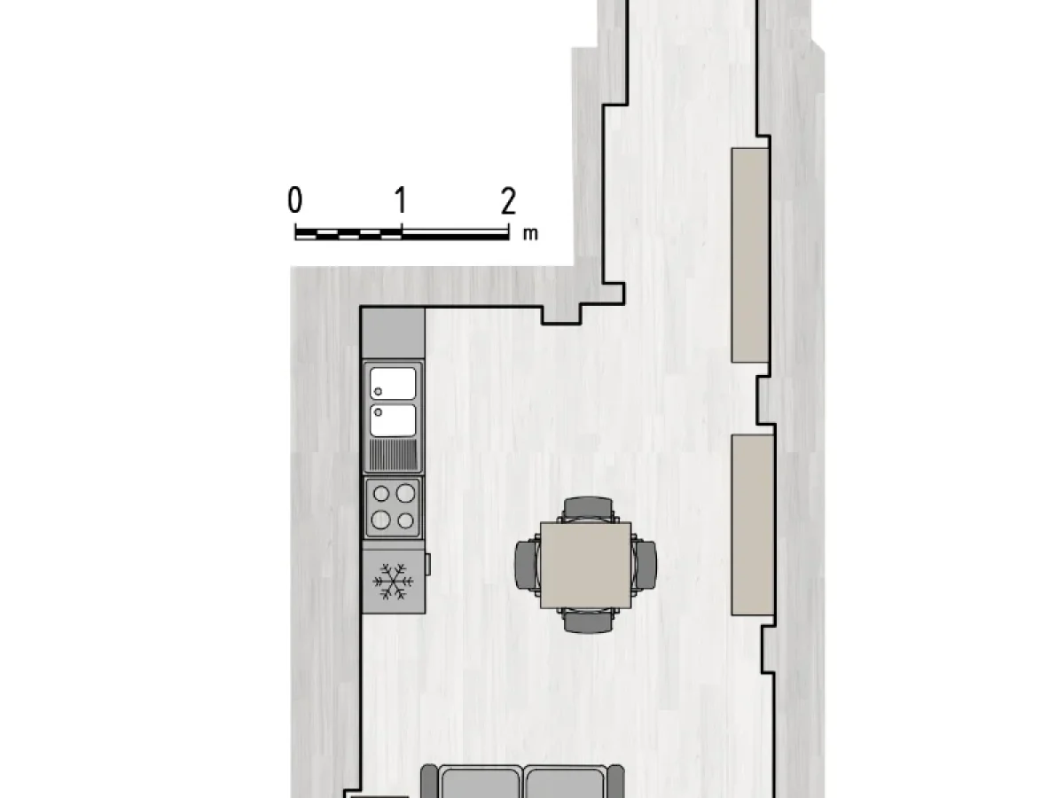 Zamboni Apartment map